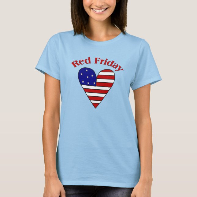 Red Friday T-Shirt (Front)