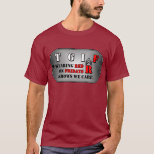 Red Fridays Mens T Shirt