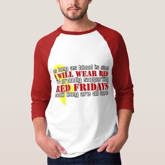 Red Fridays T-Shirt (Front)