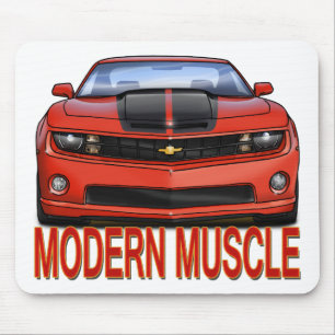 RED_FRONT_CAMARO.png Mouse Pad