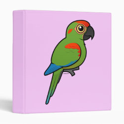 Birdorable Red-fronted Macaw Avery Signature Binder 8.5x11