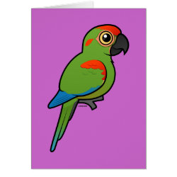 Birdorable Red-fronted Macaw Note Card