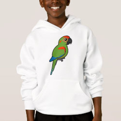 Birdorable Red-fronted Macaw Girls' American Apparel Fine Jersey T-Shirt