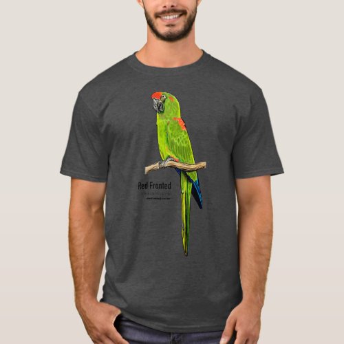 Red Fronted Macaw T_Shirt