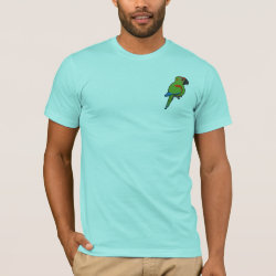 Birdorable Red-fronted Macaw Men's Basic American Apparel T-Shirt