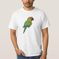 Birdorable Red-fronted Macaw Men's Crew Value T-Shirt