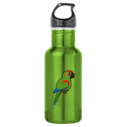 Birdorable Red-fronted Macaw Water Bottle (24 oz)