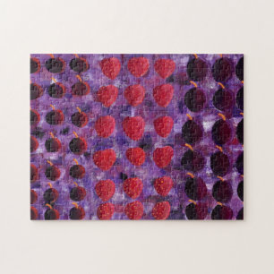 Red Fruit Painting Jigsaw Puzzle