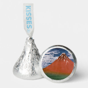 Red Fuji, Aka Fujiyama Volcano Katsushika Hokusai Hershey®'s Kisses®