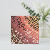 Red Funny Art Pattern (Standing Front)