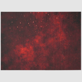 Red Galaxy Series Design 9 Tissue Paper
