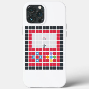 Red Gameboyz Soccer (Emoji Art) iPhone 13 Pro Max Case