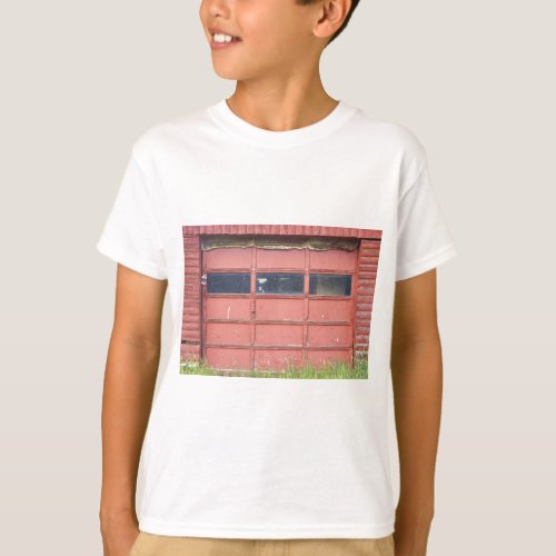 Red Garage Door T_Shirt