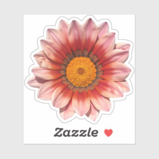Red Gazania Treasure Flower Blossom Sticker