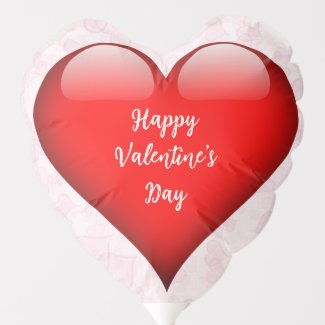 Red Gel Love Heart Valentine's Day