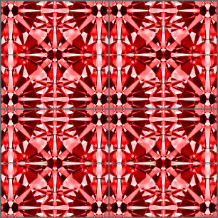 Red Gemstone Ceramic Tile