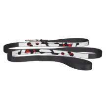 "Red Geo design" Pet Leash/Lead