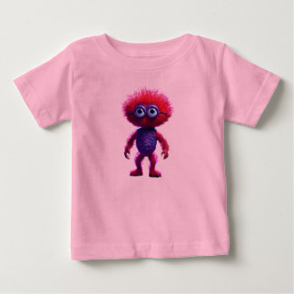 "Red Germ Monster Baby T-Shirt" T-Shirt