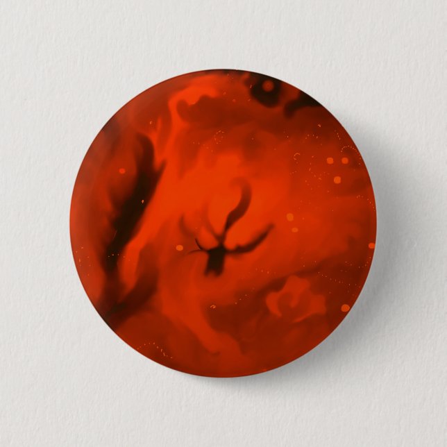 Red Giant Pinback Button (Front)