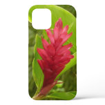 Red Ginger Flower (Alpinia) Tropical iPhone 12 Case