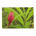 Red Ginger Flower (Alpinia) Tropical Placemat