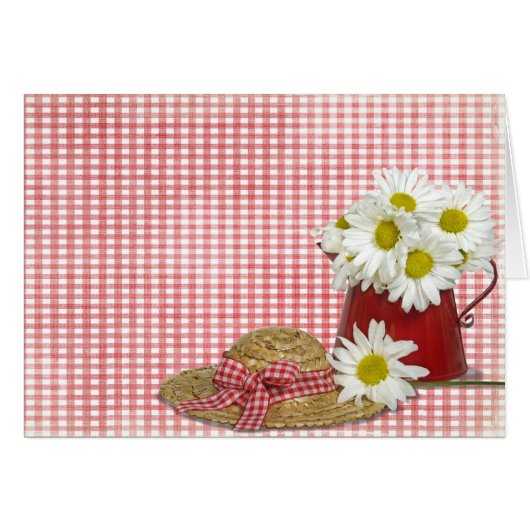 Red Gingham (Front Horizontal)