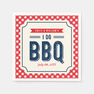 Bbq Engagement Party Decorations Supplies Zazzle