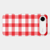 Red Gingham Case-Mate iPhone Case (Back (Horizontal))