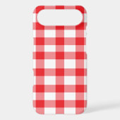 Red Gingham Case-Mate iPhone Case (Back)