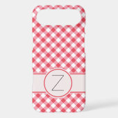 Red Gingham Case-Mate iPhone Case (Back)