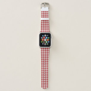 Red Gingham Cottagecore Cute Apple Watch Band