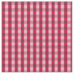 Red Gingham Fabric