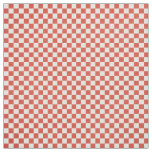 Red Gingham Fabric