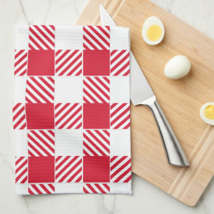 Red Gingham Kitchen towel