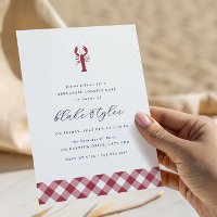 Red Gingham | Lobster Bake Rehearsal Dinner