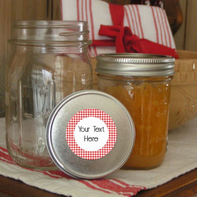 Red Gingham Sticker (Creator Uploaded)