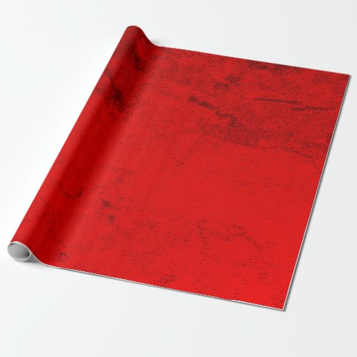 Red Glamour Velvet Wrapping Paper