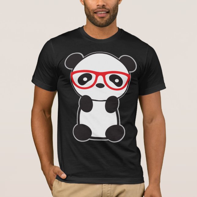 Red Glasses Panda Men's Tank Top (Front)