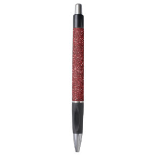 Red Glitter Glitz Pen
