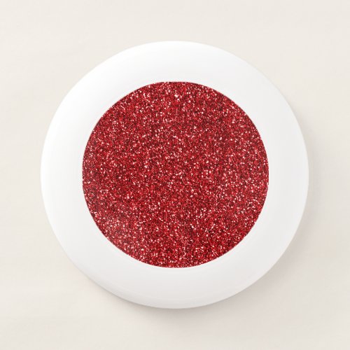 Red Glitter Glitz          Wham_O Frisbee