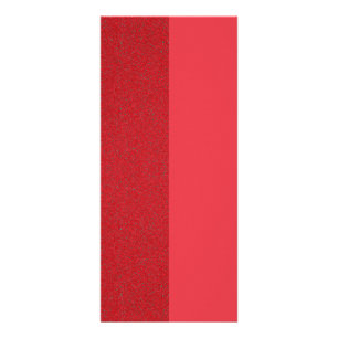 Red Glitter & Matte 4″×9″ Vertical Rack Cards