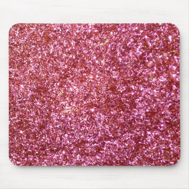 Red Glitter Mousepad (Front)