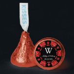 Red Glitter Poker Chip Casino Wedding Hershey®'s Kisses®<br><div class="desc">Celebrate in style with these modern and very trendy casino themed wedding favors. This design is easy to personalize with your special event wording and your guests will be thrilled when they receive these fabulous wedding favors. Matching wedding items can be found in the collection.</div>