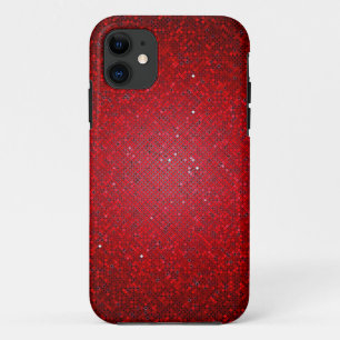 Red Glitter Sequin iPhone 5 Mate Tough™ Case