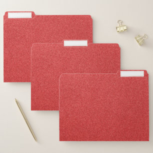 Red Glitter, Sparkle, Glitter Background File Folder