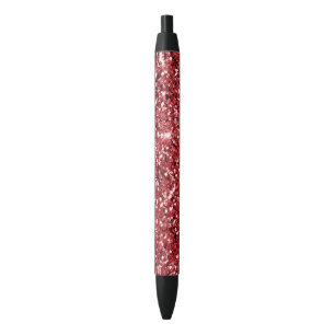 Red Glitter Sparkle Pen