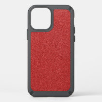 Red Glitter, Sparkly, Glitter Background Speck iPhone 12 Case
