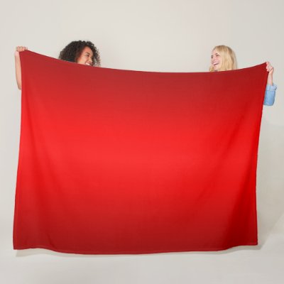 Red Glow Fleece Blanket