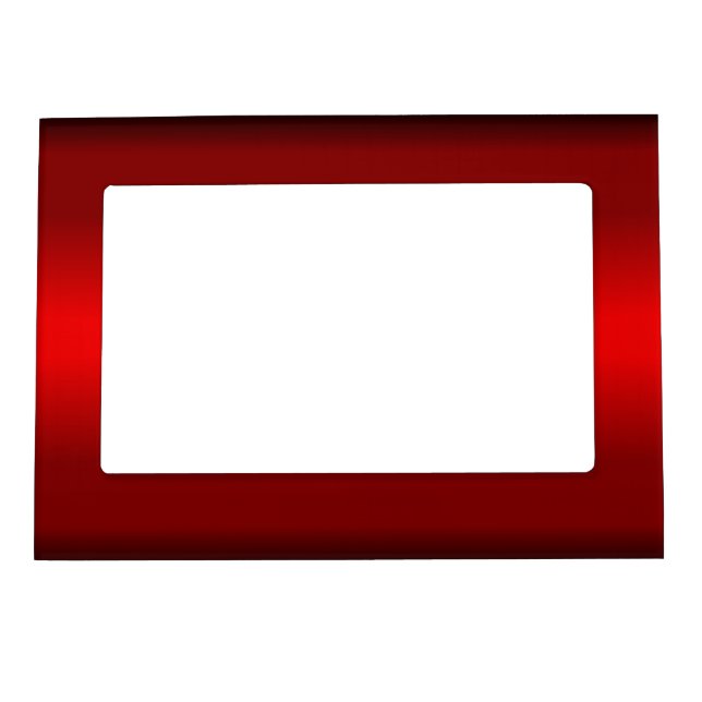Red Glow Magnetic Picture Frame (Front)