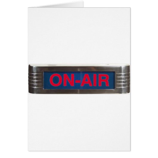 Red Glow On-Air Light (Front)